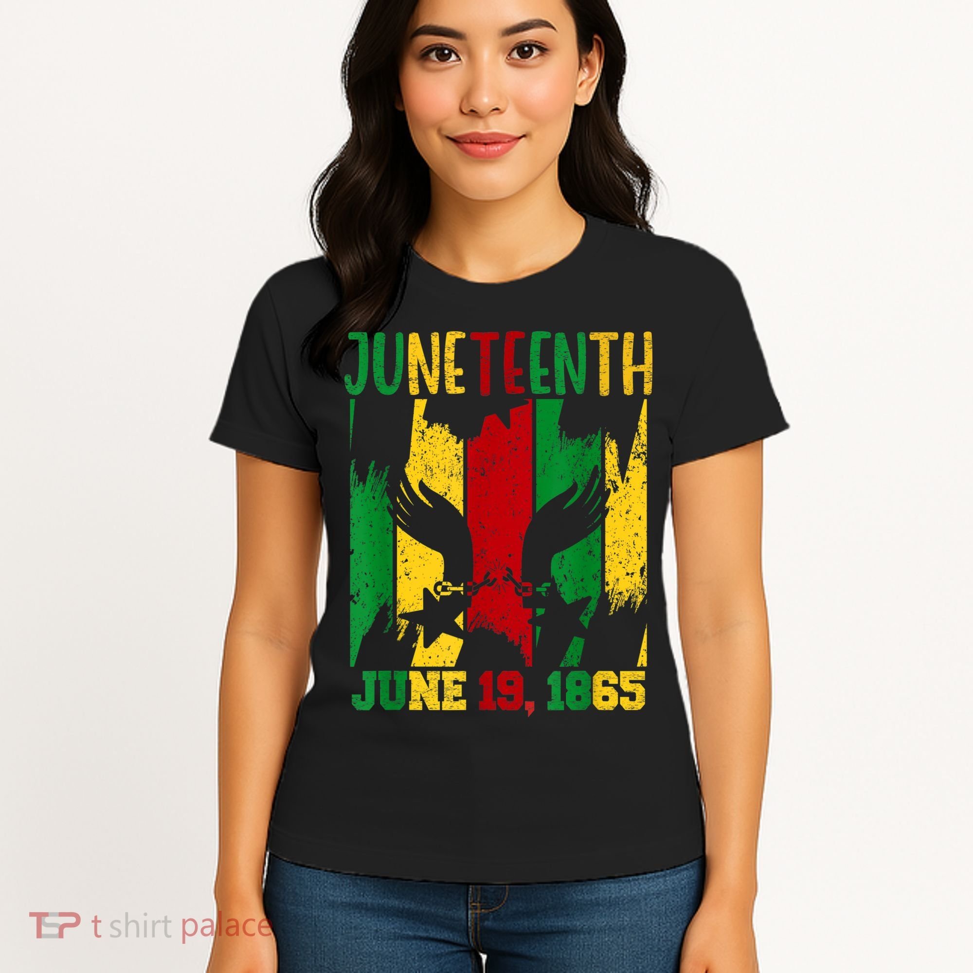 Juneteenth June 19th 1865 Juneteenth Freedom Day Women's T-Shirt