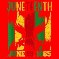 Juneteenth June 19th 1865 Juneteenth Freedom Day Santa Hat thumb 1