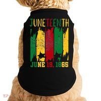 Juneteenth June 19th 1865 Juneteenth Freedom Day Doggie Tank thumb 0