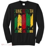 Juneteenth June 19th 1865 Juneteenth Freedom Day Sweatshirt thumb 0
