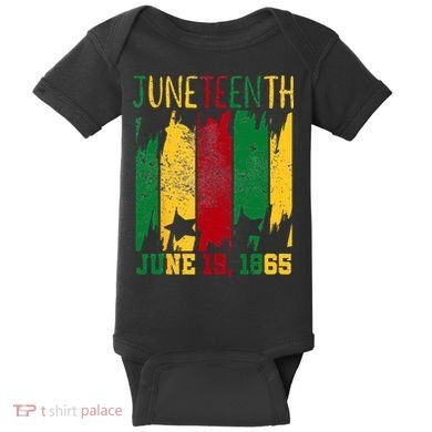 Juneteenth June 19th 1865 Juneteenth Freedom Day Baby Bodysuit