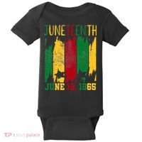 Juneteenth June 19th 1865 Juneteenth Freedom Day Baby Bodysuit thumb 0