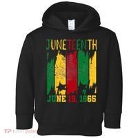 Juneteenth June 19th 1865 Juneteenth Freedom Day Toddler Hoodie thumb 0