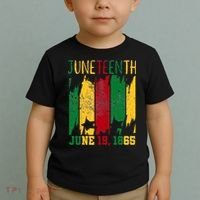 Juneteenth June 19th 1865 Juneteenth Freedom Day Toddler T-Shirt thumb 2
