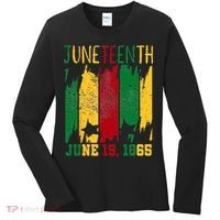 Juneteenth June 19th 1865 Juneteenth Freedom Day Women's Long Sleeve Shirt thumb 0