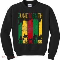 Juneteenth June 19th 1865 Juneteenth Freedom Day Kids Sweatshirt thumb 0
