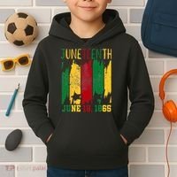 Juneteenth June 19th 1865 Juneteenth Freedom Day Kids Hoodie thumb 2