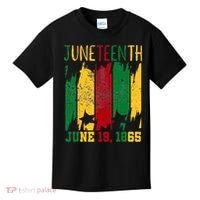 Juneteenth June 19th 1865 Juneteenth Freedom Day Kids T-Shirt thumb 0