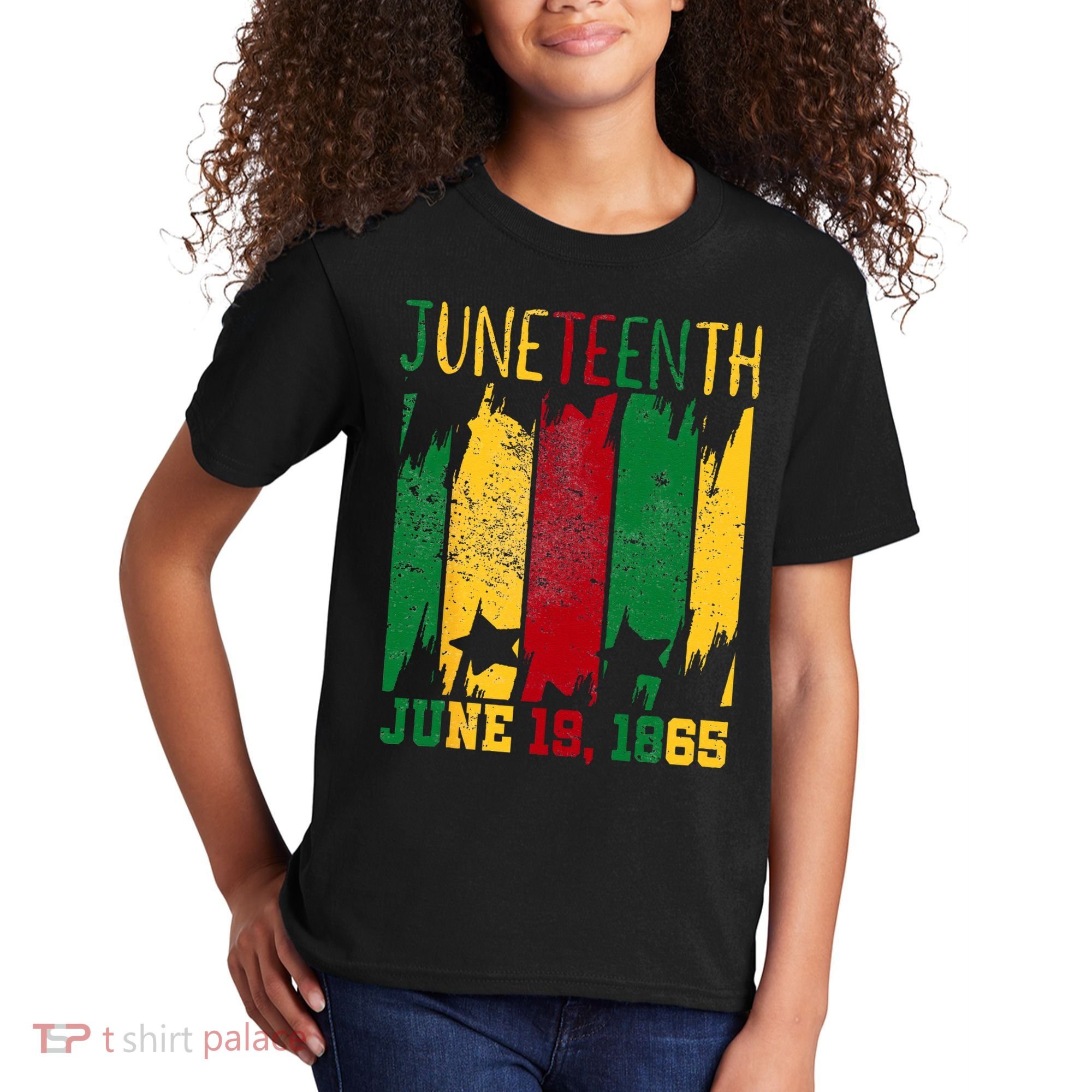 Juneteenth June 19th 1865 Juneteenth Freedom Day Kids T-Shirt