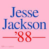 Jesse Jackson 88 Presidential Campaign Coaster thumb 2