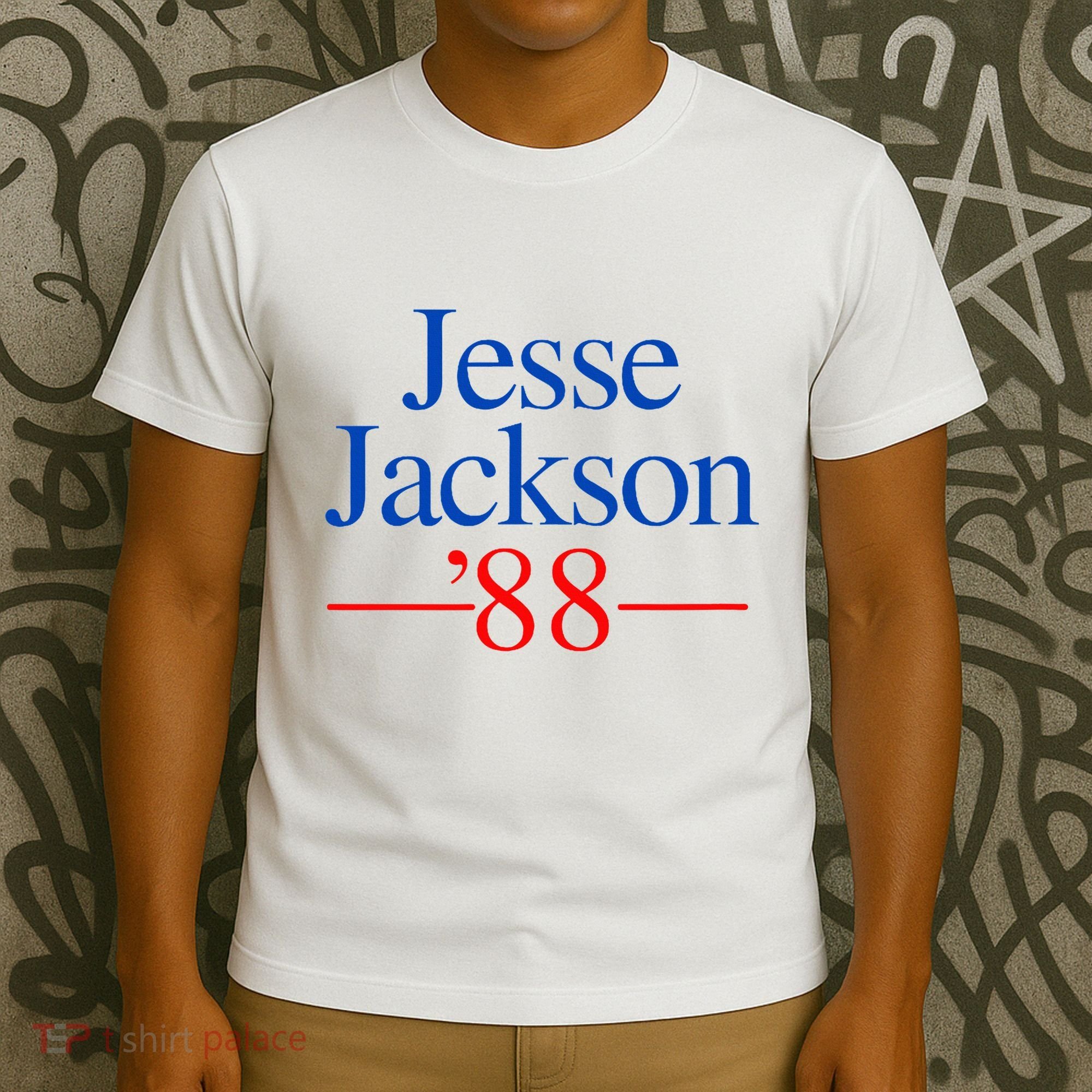 Jesse Jackson 88 Presidential Campaign T-Shirt