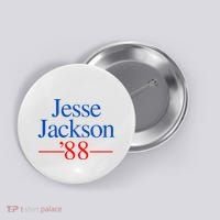 Jesse Jackson 88 Presidential Campaign Button thumb 0