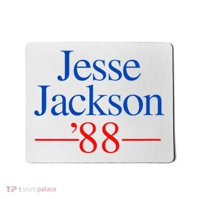 Jesse Jackson 88 Presidential Campaign Mousepad