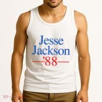 Jesse Jackson 88 Presidential Campaign Tank Top thumb 3