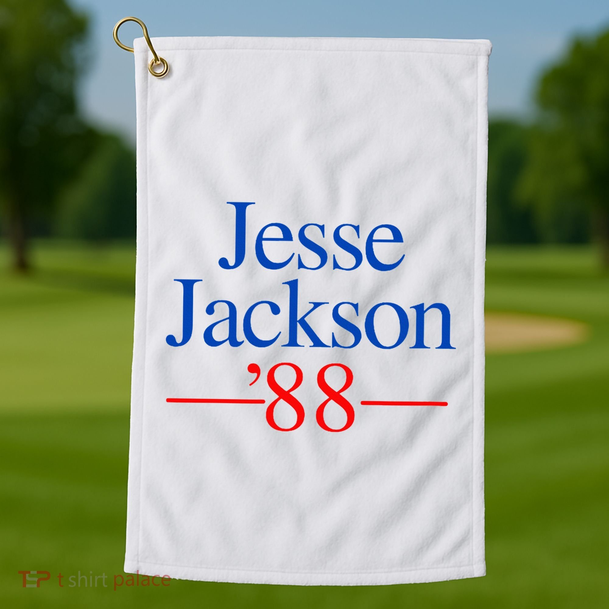 Jesse Jackson 88 Presidential Campaign Golf Towel