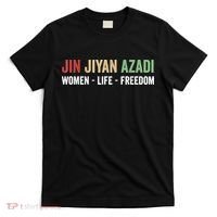 Jin Jiyan Azadi Women Life Freedom Kurdish Freedom T-Shirt thumb 0