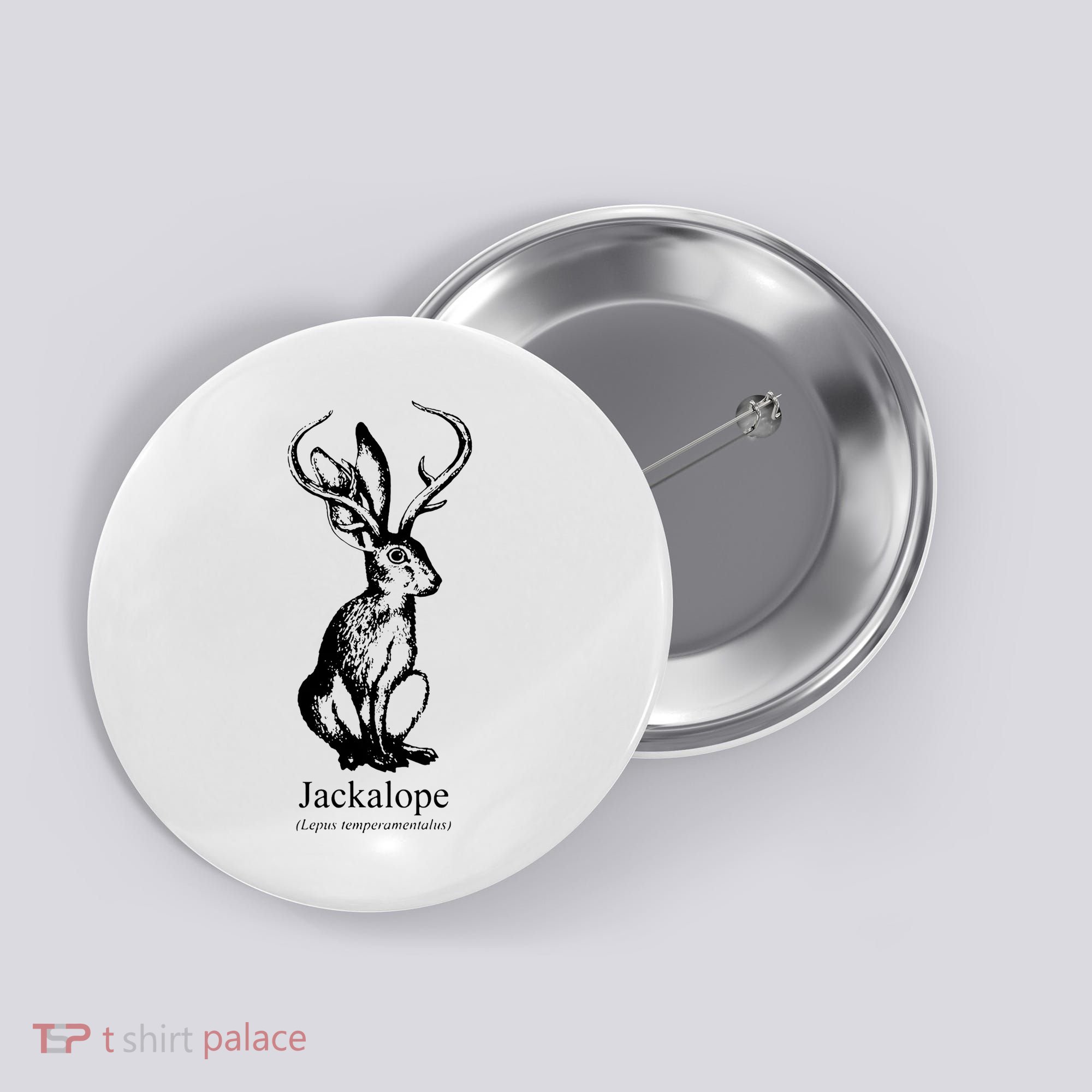 Jackalope Button
