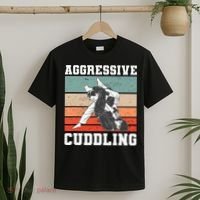 Jiu Jitsu Aggressive Cuddling Vintage BJJ MMA T-Shirt thumb 2