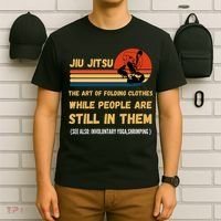 Jiu Jitsu Art Of Folding Clothes BJJ MMA Jujitsu T-Shirt thumb 6