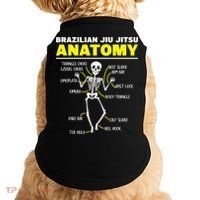 Jiu Jitsu Anatomy FunnyTraining Martial Arts Doggie Tank thumb 0