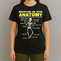 Jiu Jitsu Anatomy FunnyTraining Martial Arts T-Shirt thumb 4