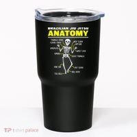 Jiu Jitsu Anatomy FunnyTraining Martial Arts Tumbler thumb 0