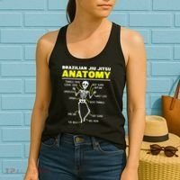 Jiu Jitsu Anatomy FunnyTraining Martial Arts Women's Tank Top thumb 2