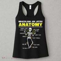 Jiu Jitsu Anatomy FunnyTraining Martial Arts Women's Tank Top thumb 3