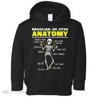 Jiu Jitsu Anatomy FunnyTraining Martial Arts Toddler Hoodie thumb 0