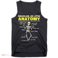 Jiu Jitsu Anatomy FunnyTraining Martial Arts Tank Top thumb 0