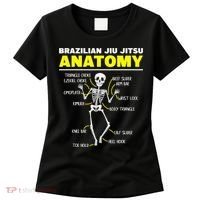 Jiu Jitsu Anatomy FunnyTraining Martial Arts Women's T-Shirt thumb 0