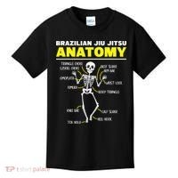 Jiu Jitsu Anatomy FunnyTraining Martial Arts Kids T-Shirt thumb 0