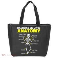 Jiu Jitsu Anatomy FunnyTraining Martial Arts Tote Bag thumb 0