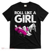 Jiu Jitsu Art For Women Girl Brazilian Jiu Jitsu T-Shirt thumb 0