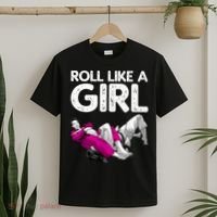 Jiu Jitsu Art For Women Girl Brazilian Jiu Jitsu T-Shirt thumb 2