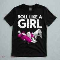 Jiu Jitsu Art For Women Girl Brazilian Jiu Jitsu T-Shirt thumb 5