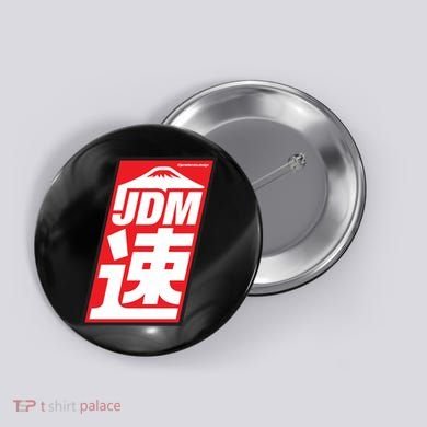 Jdm Japanese Automotive Button