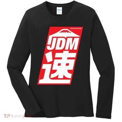Jdm Japanese Automotive Women's Long Sleeve Shirt
