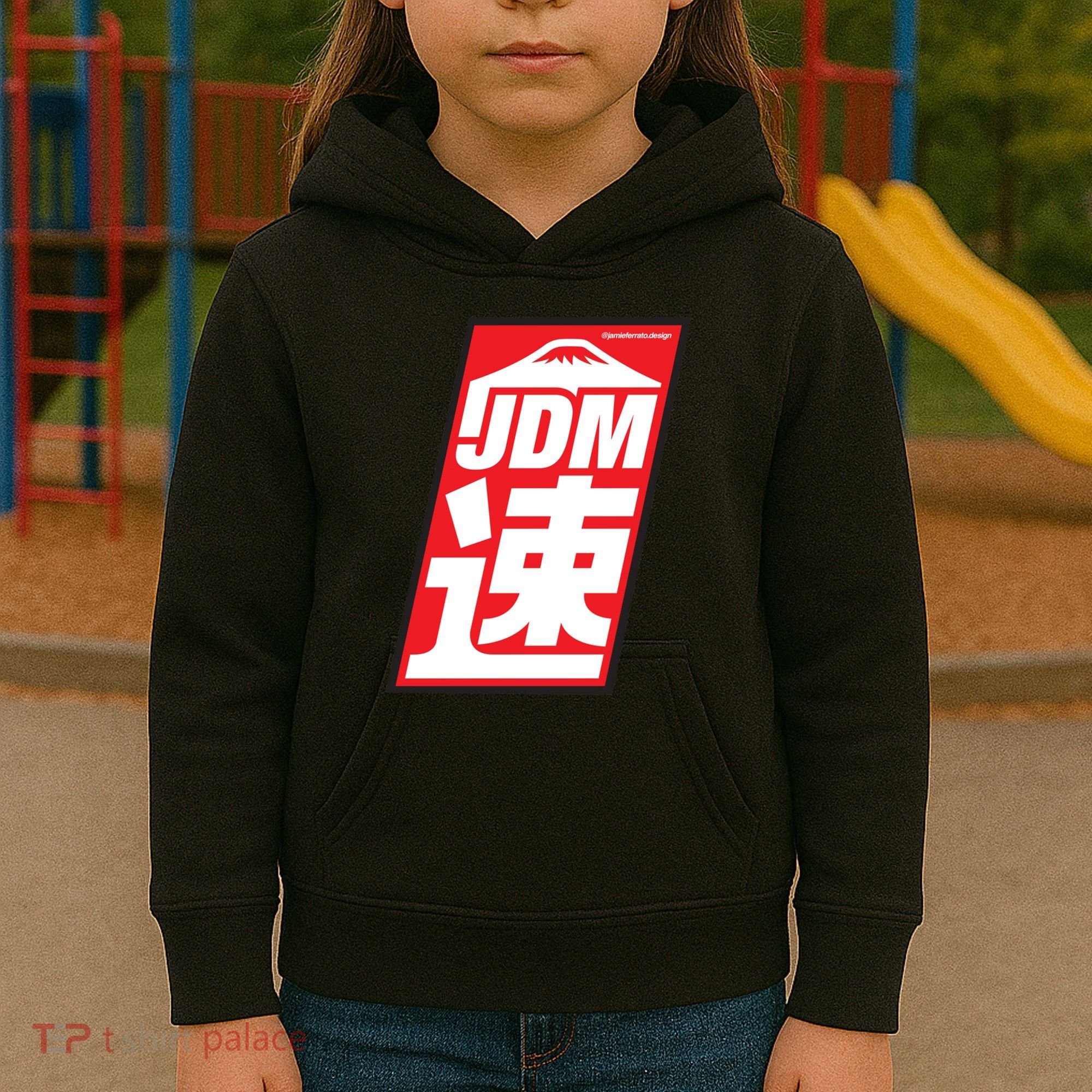Jdm Japanese Automotive Kids Hoodie