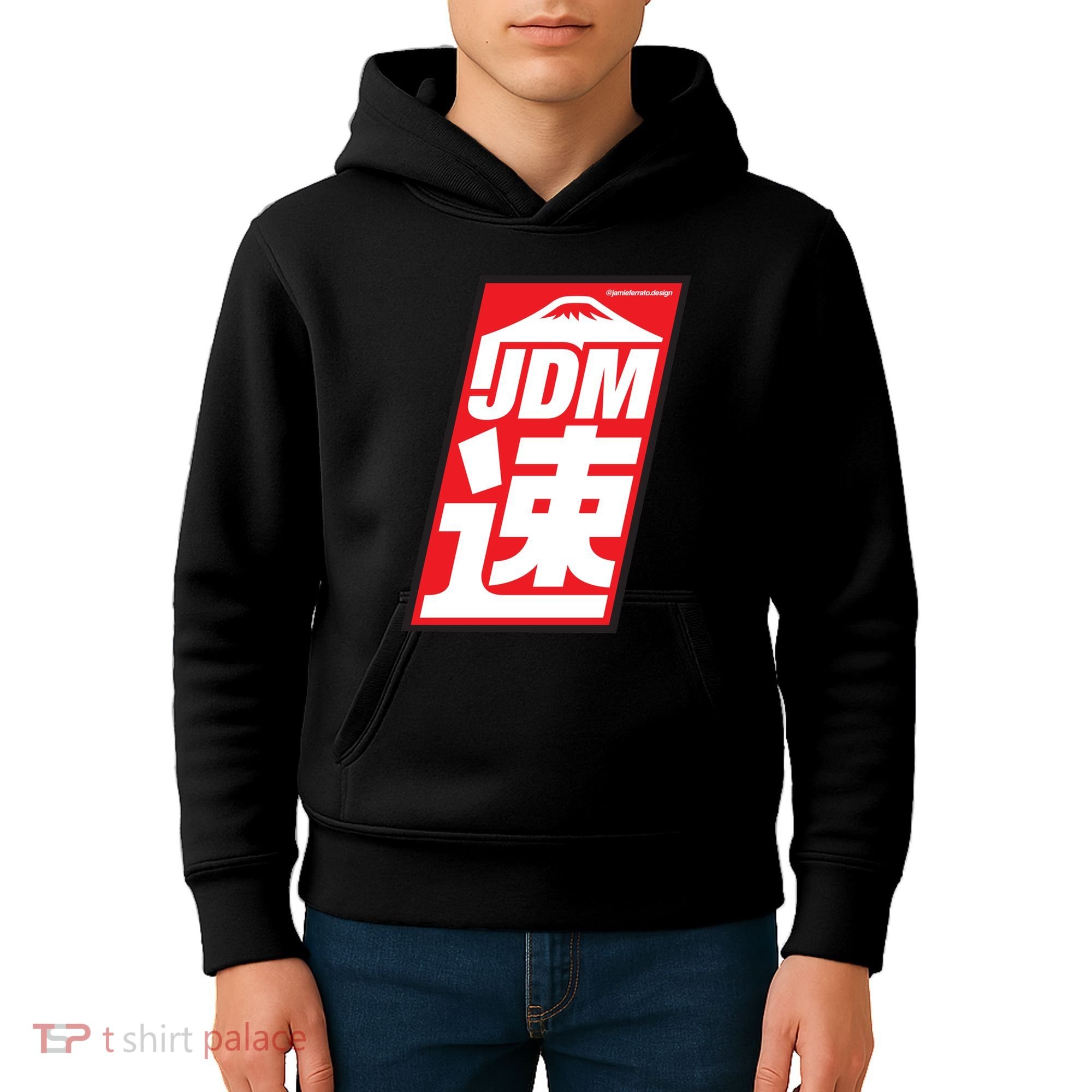 Jdm Japanese Automotive Kids Hoodie