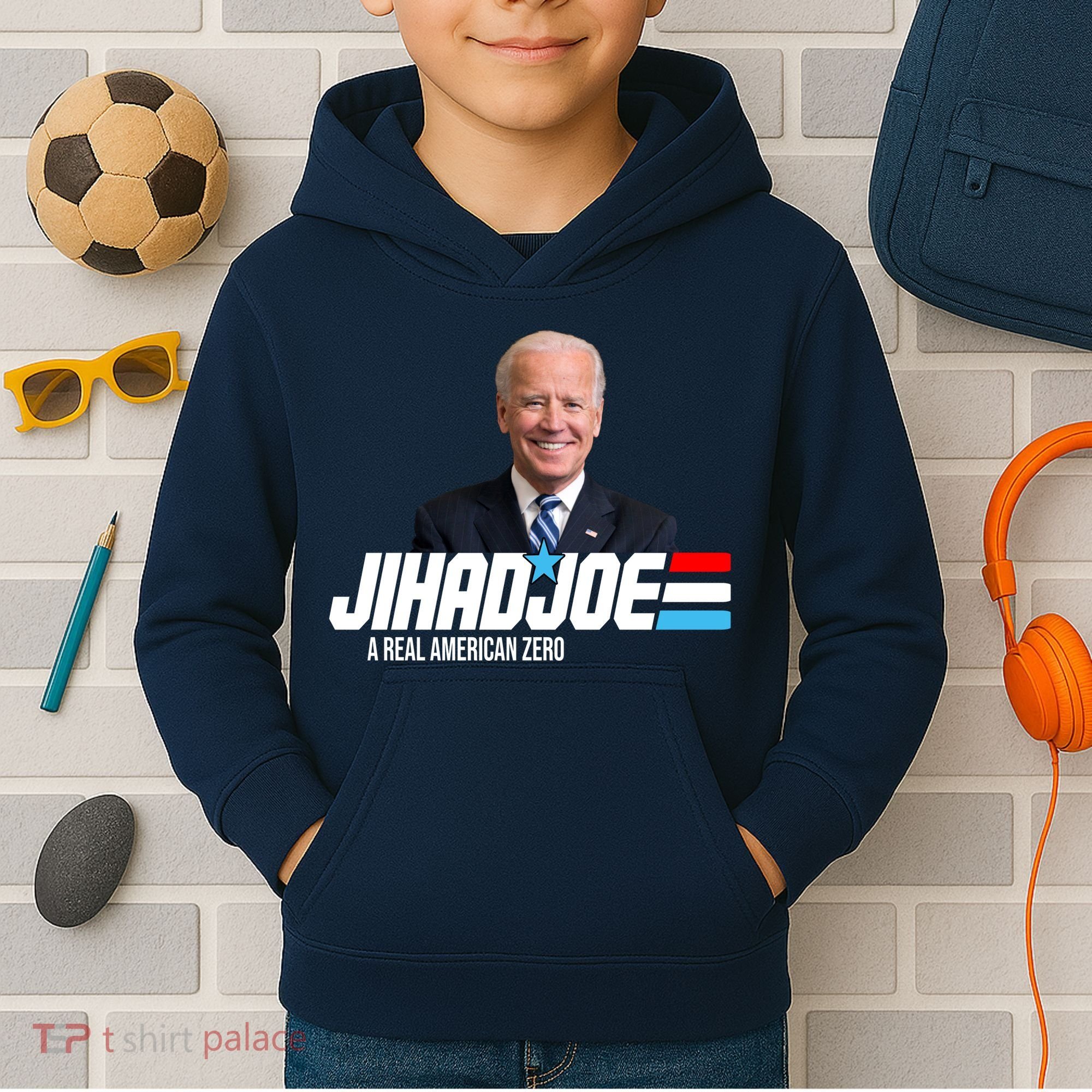 Jhad Joe A Real American Hero Kids Hoodie