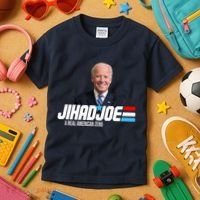 Jhad Joe A Real American Hero Kids T-Shirt thumb 3