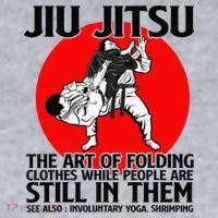 Jiu Jitsu Art of folding clothes while people still in them Women's Sweatshirt thumb 2