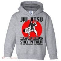 Jiu Jitsu Art of folding clothes while people still in them Toddler Hoodie thumb 0