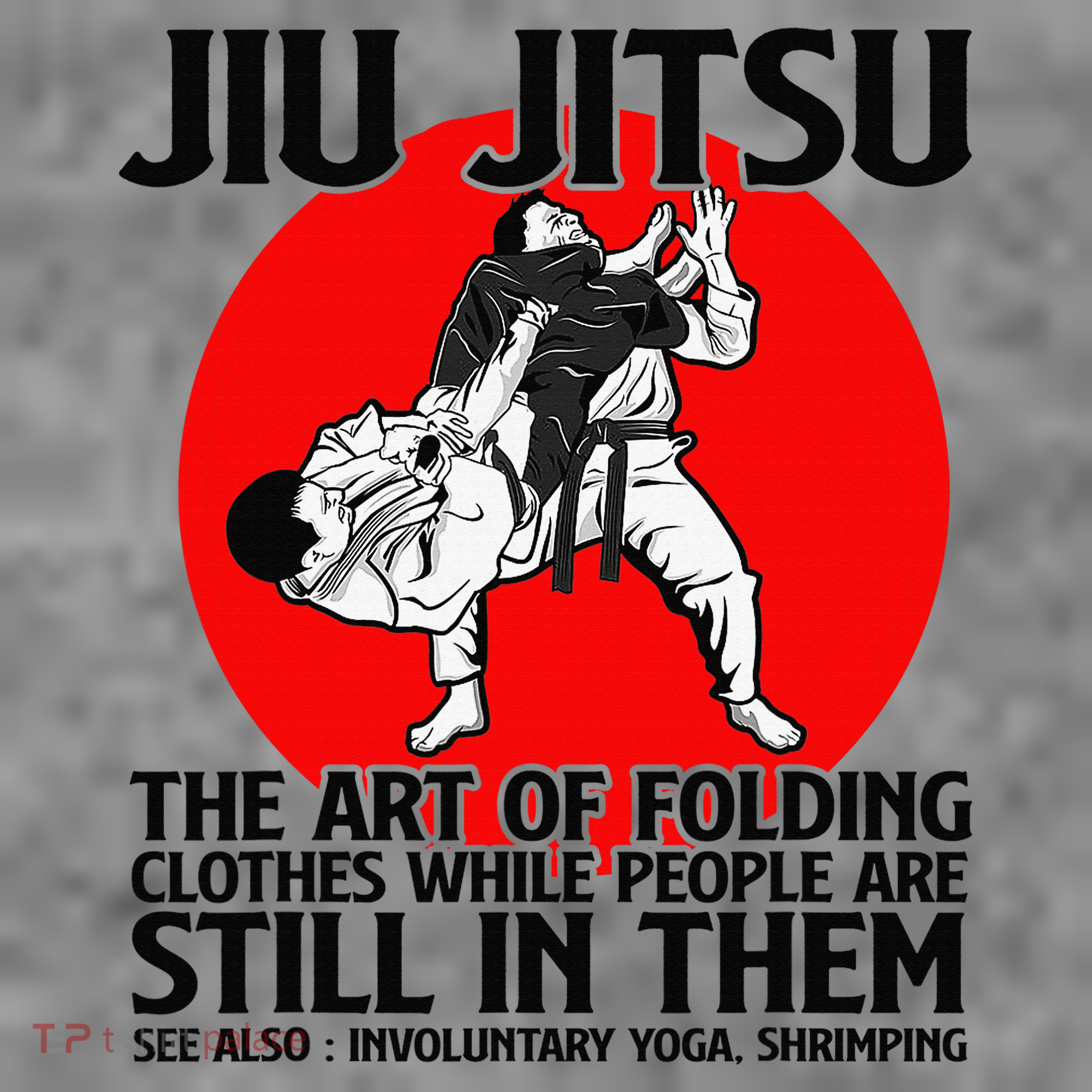 Jiu Jitsu Art of folding clothes while people still in them Toddler Hoodie