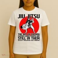 Jiu Jitsu Art of folding clothes while people still in them T-Shirt thumb 4