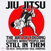 Jiu Jitsu Art of folding clothes while people still in them T-Shirt thumb 7