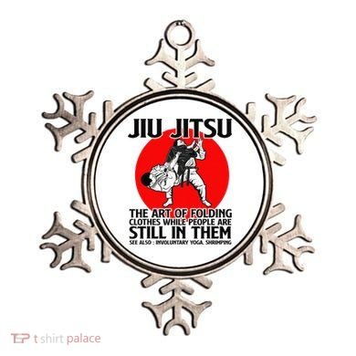 Jiu Jitsu Art of folding clothes while people still in them Ornament