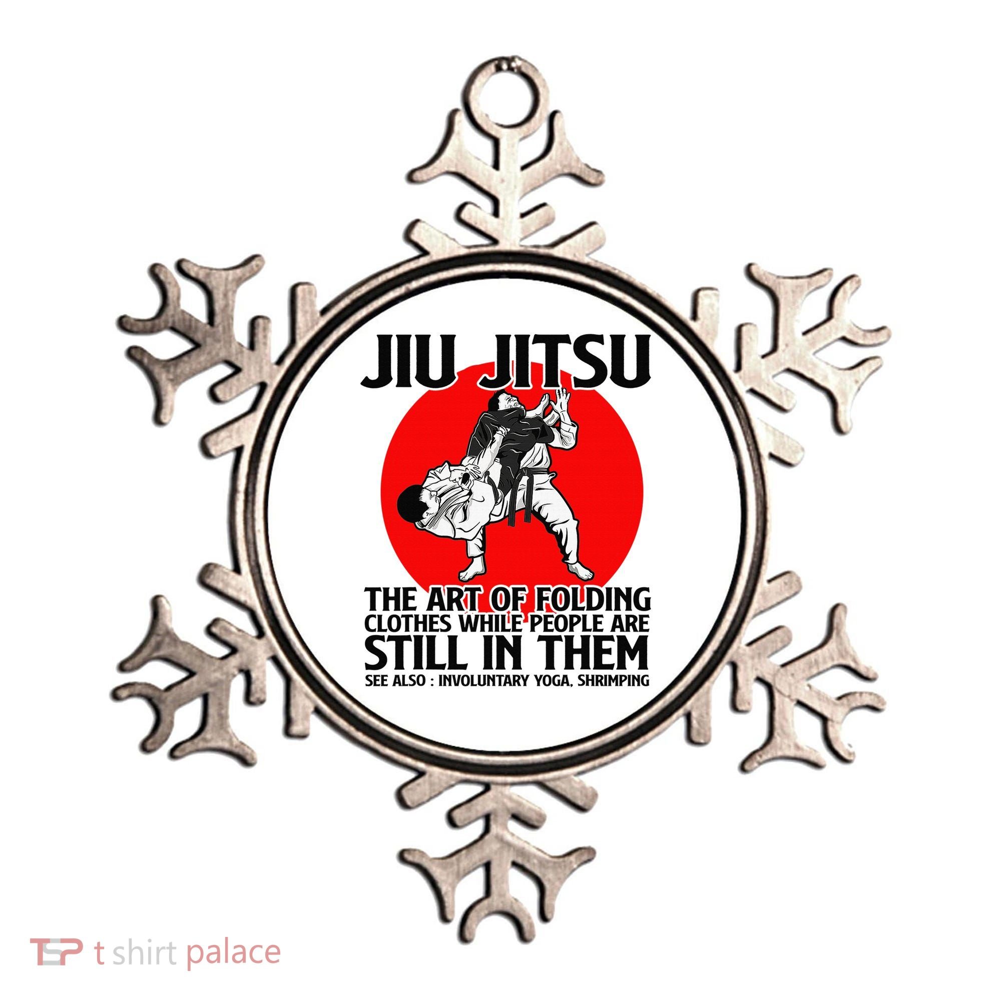 Jiu Jitsu Art of folding clothes while people still in them Ornament