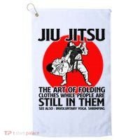 Jiu Jitsu Art of folding clothes while people still in them Golf Towel thumb 0